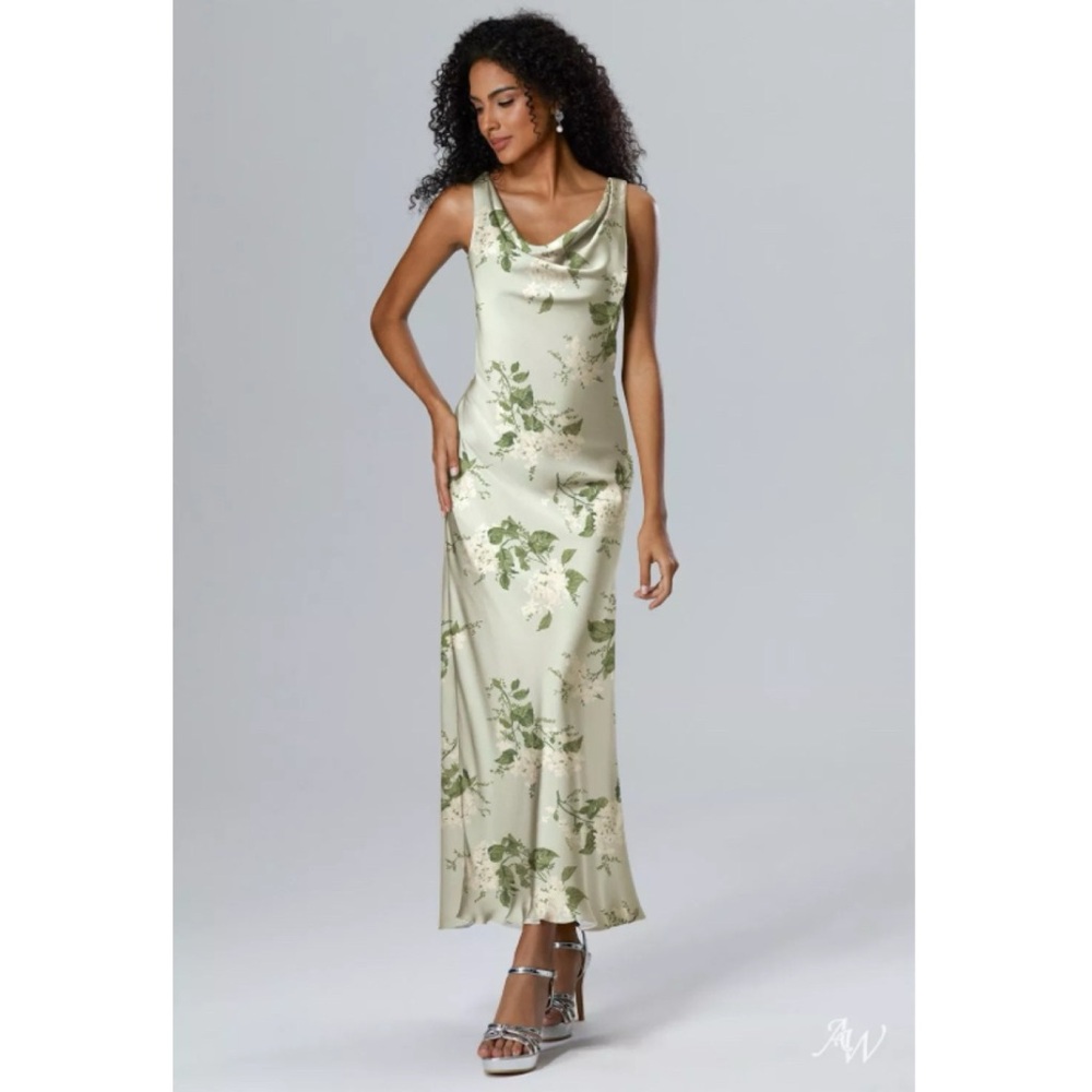 AW Bridal Ottilie Dress - Sage Garden Party